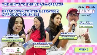 Bedah Strategi Konten & Belajar Produksi Video Langsung Bareng Wisnu Trijaya dan Kelly Patricia!