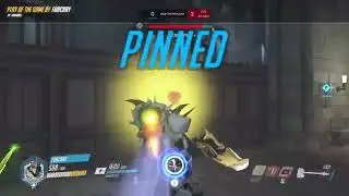 PINNED McCree o cassidy aplastado en plena ulti por Reinhardt highlight Overwatch