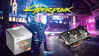 AMD RYZEN 5 3400G | RX570 SAPPHIRE 8GB CYBERPUNK 2077 TEST