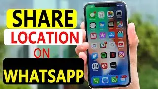 how to share current location on WhatsApp | Smart Solutions.