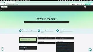 ServiceNow Service Portal - Dark Theme Widget