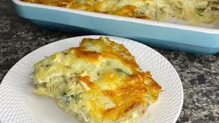 Запеканка из лаваша с курицей /// Очень сытно, вкусно и без заморочек!!!