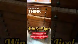 Win this cigar vault (valued at $1,600) for FREE this Friday August 9th at 3 PM!