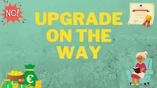 AN UPGRADE IS COMING 🔜🤑 BUT YOU WILL BE TESTED ❌