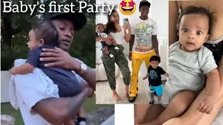 Baby Savi's First Summer Party😂 He was So Cute Dancing with Quan🤩 Rissa and Quan Family