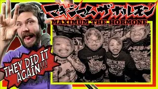 Maximum The Hormone🔥🤘 - Mesubuta No Ketsu Ni Binta (Kick mo) | MUSICIANS REACT