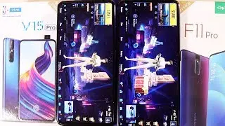 OPPO F11 Pro Vs Vivo V15 Pro Speed Test and PUBG
