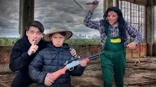 ВЗЯЛ СЫНА ПОЙМАТЬ МАНЬЯКА В ЛЕСУ. ОСУЩЕСТВИЛ МЕЧТУ