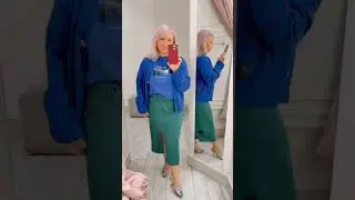 ЗАРИНА - сочетание зеленого и синего, ссылки в описании.  Обзор с январской  распродажи, что купить.