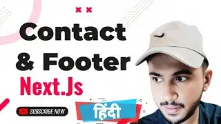 Next.js Web Development: Adding a Stylish Contact Section