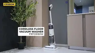 KRISBOW CORDLESS FLOOR VACUUM WASHER FRFCB180W