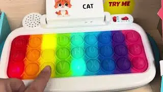 Chuckle & Roar Pop It! ABC & Spelling Keyboard – Interactive Alphabet Toy Review 