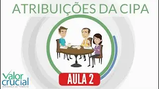 Atribuições da CIPA Aula 2 ⛑️ Curso Online
