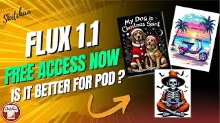 flux ai | Access FLux 1.1 now for free | Print on Demand tips