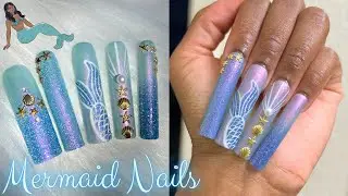 MERMAID NAILS | Liberty Bugs Gel Polish