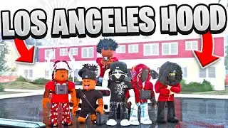 I BECAME THE OWNER OF THIS NEW LOS ANGELES ROBLOX HOOD GAME!