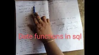 Date Functions in sql | Date Functions in oracle