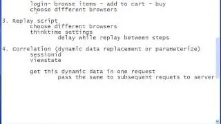 Performance Testing Tool Features