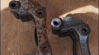 Покраска суппортов
