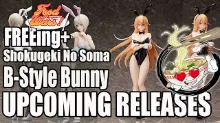 FREEing+ B-Style Bunny Bare-Leg Erina Nakiri Alice Nakiri UPCOMING RELEASES preview