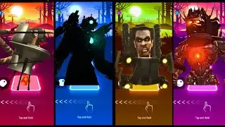 Skibidi Toilet Songs STRIDER TOILET 🆚 TITAN CAMERAMAN 🆚  G-MAN (Skibidi Toilet 61) 🎮🕺