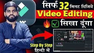 Video Editing Full Course Step By Step l Filmora Video Editing l Video Editing Tutorial In Hindi