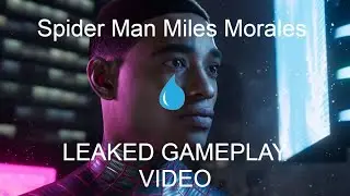 Spider-Man: Miles Morales Leaked Gameplay (PS5)(First Person)
