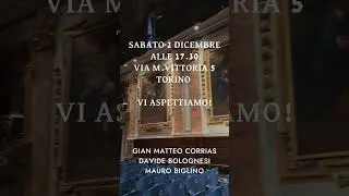 SABATO 2 DICEMBRE SAREMO A TORINO | Mauro Biglino 