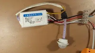 датчик движения QDDZ-GY001 изменение времени роботы