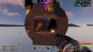 RUST... Lets check out the new Space Plugin on the server.. Its LOOT MAGNIFICENT