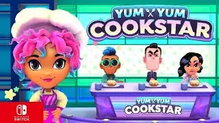 Yum Yum Cookstar Nintendo switch gameplay
