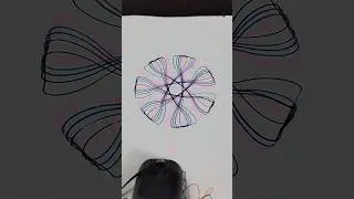Artdesing spirograph relaxing video #spirograph #art #artdesign