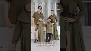 Couple Muslimah/ Sarimbit Keluarga  Model TERBARU.. #couplekeluarga #sarimbitmodern