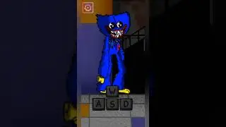 fnf Huggy Wuggy mod play mobile game Friday Night Funkin test #fnf #android #shorts