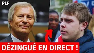 Vincent Bolloré ATOMISE Louis Boyard en une seule phrase 😨