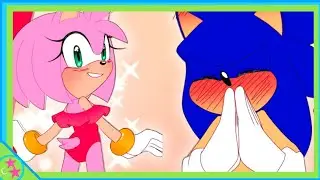 Amy and Sonic Go SWIMSUIT Shopping! | Sonic The Hedgehog Comic Dub