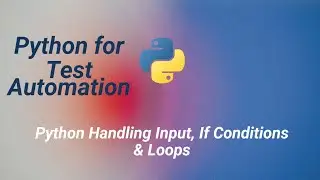 05. Python  Input, Conditions & Loops Explained with Exercises