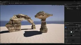 Procedural Cliff Tool : Houdini + Unreal Engine 5