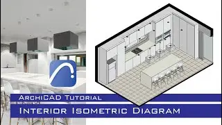 How to Create an Interior Isometric Diagram | ArchiCAD Tutorial