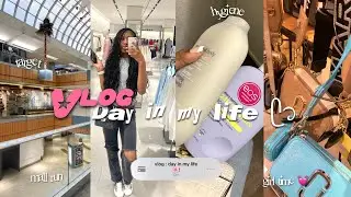 VLOG : day in my life ᥫ᭡ | 🎀mall run, target, sephora,  girl time, eating out, etc || inttrinity