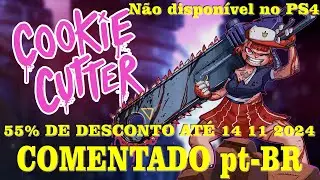 Cookie Cutter - PS5 Gameplay COMENTADO-Legendado pt-BR (Não disponível para PS4)