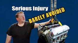 How To Pull An Engine In A Tiny Garage