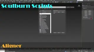 3ds Max SoulburnScripts | Soulburn Aligner