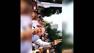 Marchando con un gran líder AMLO