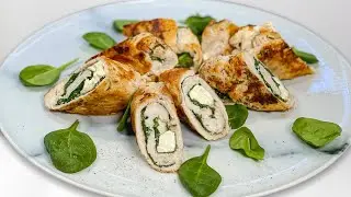 Сочные РУЛЕТИКИ из КУРИНОГО филе. Рецепт с куриной грудкой.