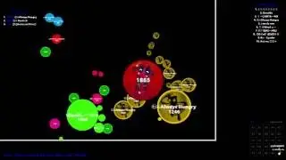 Agar.io | ClanWar Server Takeover 4