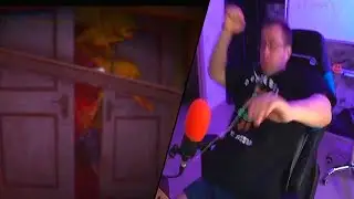 Ликс играет в очень страшную хорор игру