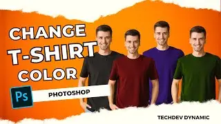 Change T-Shirt Color in Photoshop | How to change clothes color to any color | Photoshop Tutorial