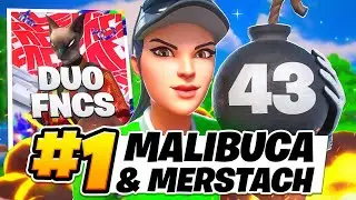43 KILLS IN FNCS OPENS 🏆 w/Merstach | Malibuca