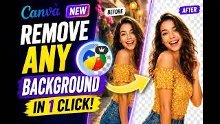 How to Remove Background in Canva | Remove & Change Background